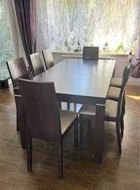 Stół + 8 krzeseł PAGED MEBLE