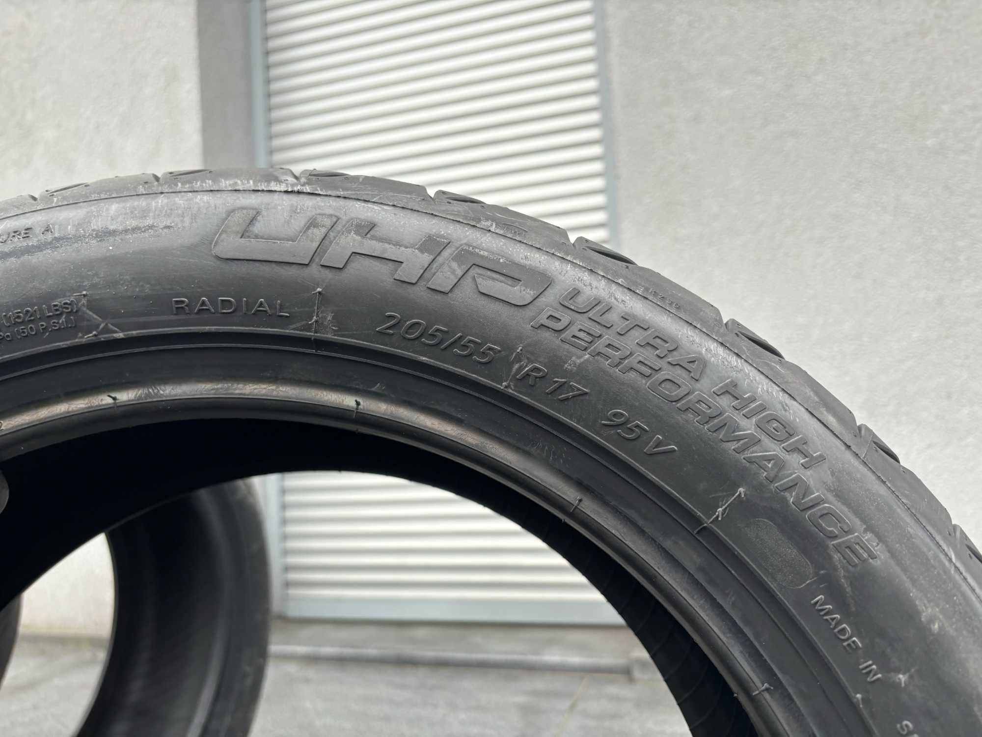 4 sztuki letnie 205/55R17 Kormoran UHP prosto z fabryki! 95V XL C,C,72