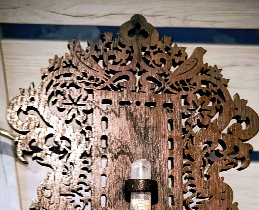 Zabytkowy termometr z przełomu XIX i XX w. Skala Réaumura i Celcjusza