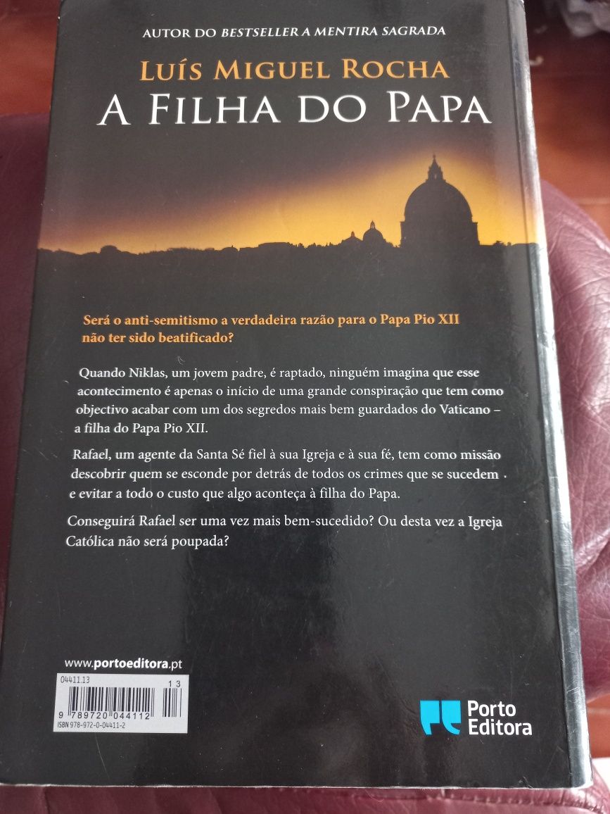 Livro A Filha do Papa