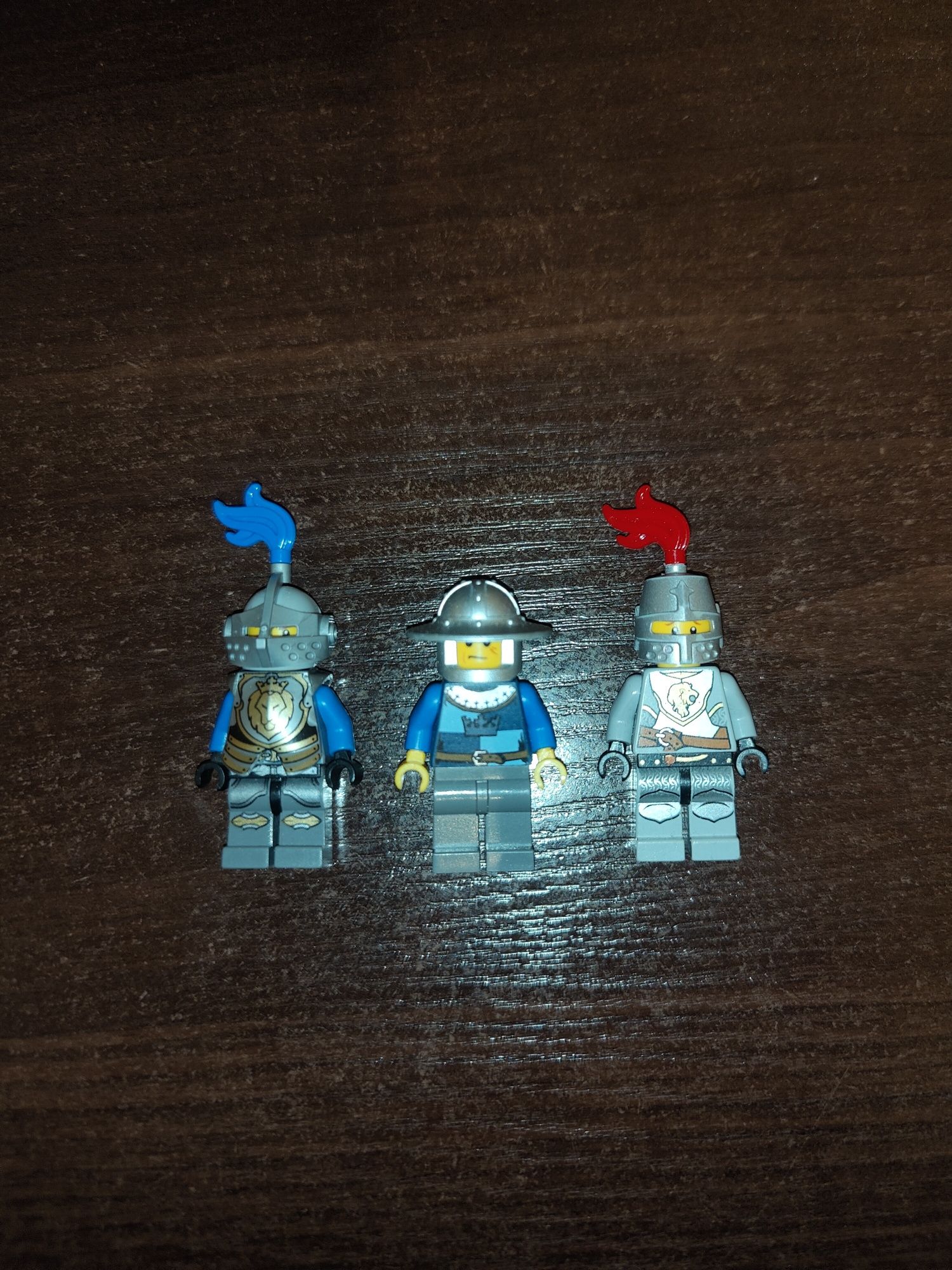 x3 minifigurki LEGO Castle Kingdoms rycerze knights