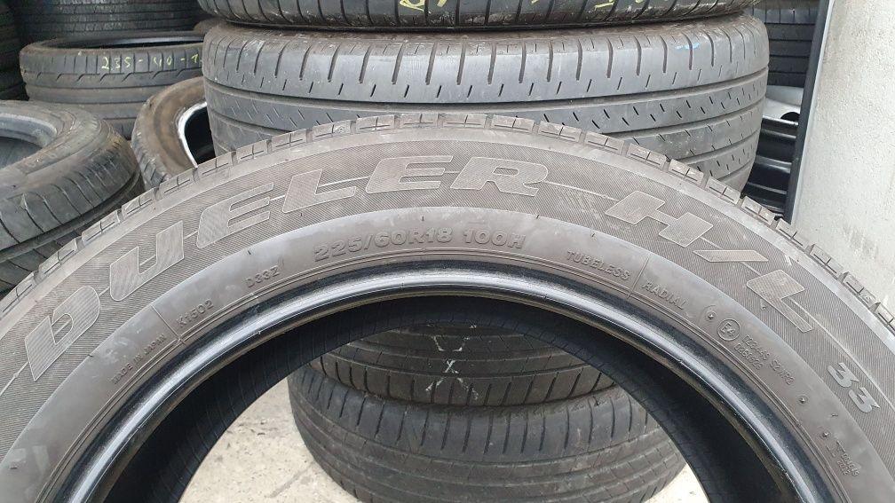 225/60 R18 4шт Bridgestone ( Бриджестон) Авторезина, шини.
