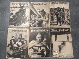 Gazety wojenne Wiener Illustrierte 6szt
