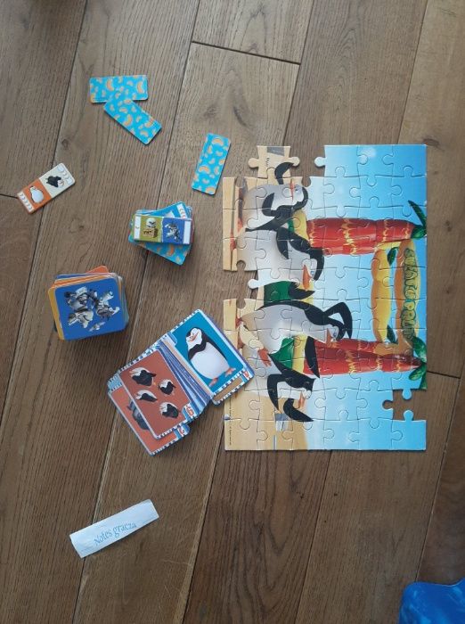 Pingwiny z Madagaskaru - gra 4w1