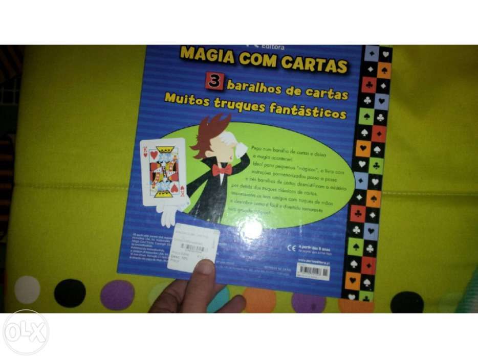 Mini Curso Magia com Cartas em estado Novo