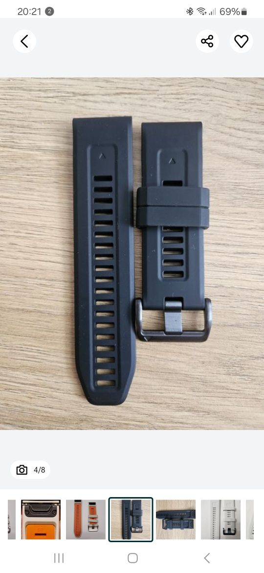 Paski do zegarka Garmin 26mm nowe