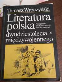 Podręcznik literatura polska dwudziestolecia międzywojennego
