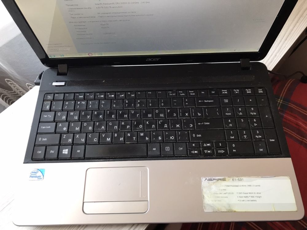 Ноутбук Acer e1-531