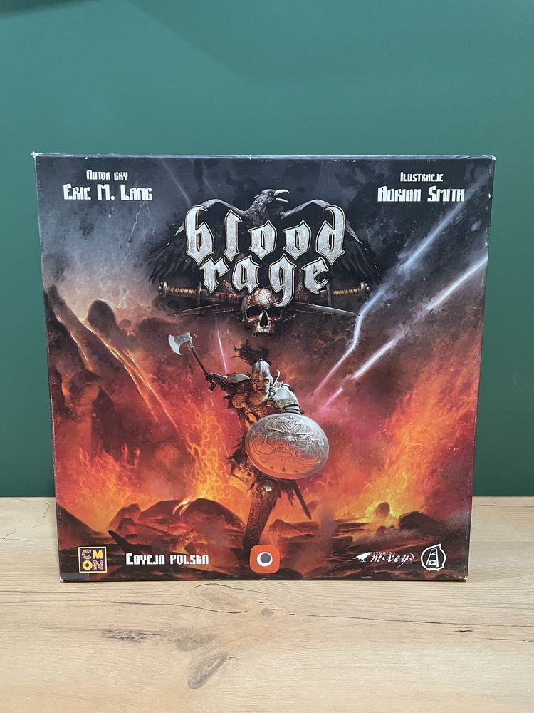 Blood Rage + 3 dodatki + insert