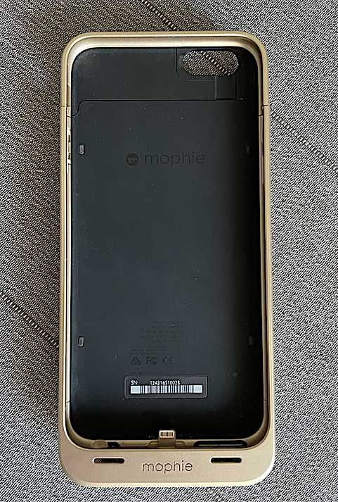 Чехол-аккумулятор Mophie Juice Pack Air 2600mAh для iPhone 6+/6S+ GLD