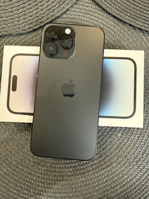 Apple IPhone 14 Pro Max | Stan idealny | Space Black | 128 GB