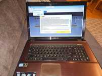Laptop 17" ASUS K73S i5-2430M, NVIDIA GT540, SSD 250 GB, Windows 10 Ho