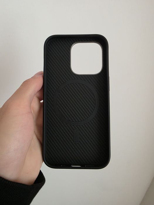 Карбоновий чохол для iPhone 14/15/16 Pro/Pro Max|НАЙНИЖЧА ЦІНА
