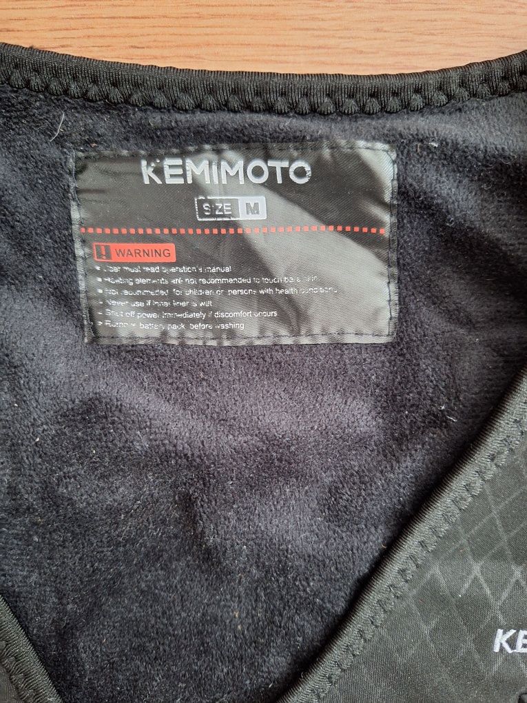 Ogrzewana kamizelka unisex Kemimoto