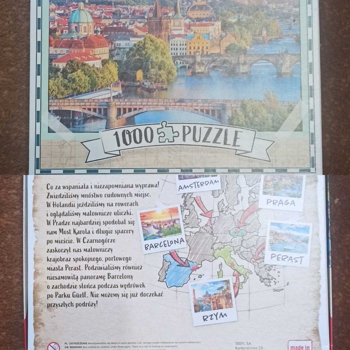Puzzle 1000 do zamiany lub na sprzedaż