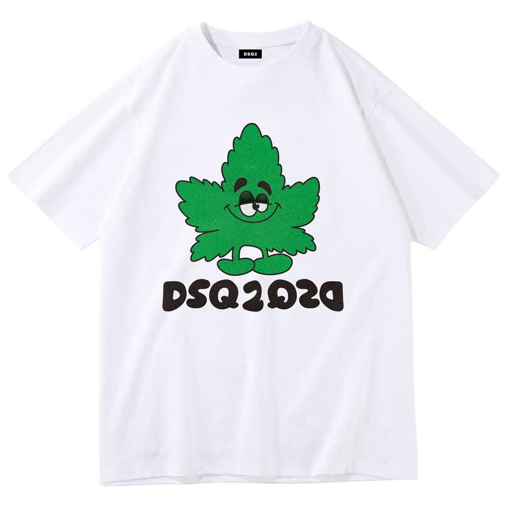 DSQ2 T-SHIRT - XL - Koszulka męska biała