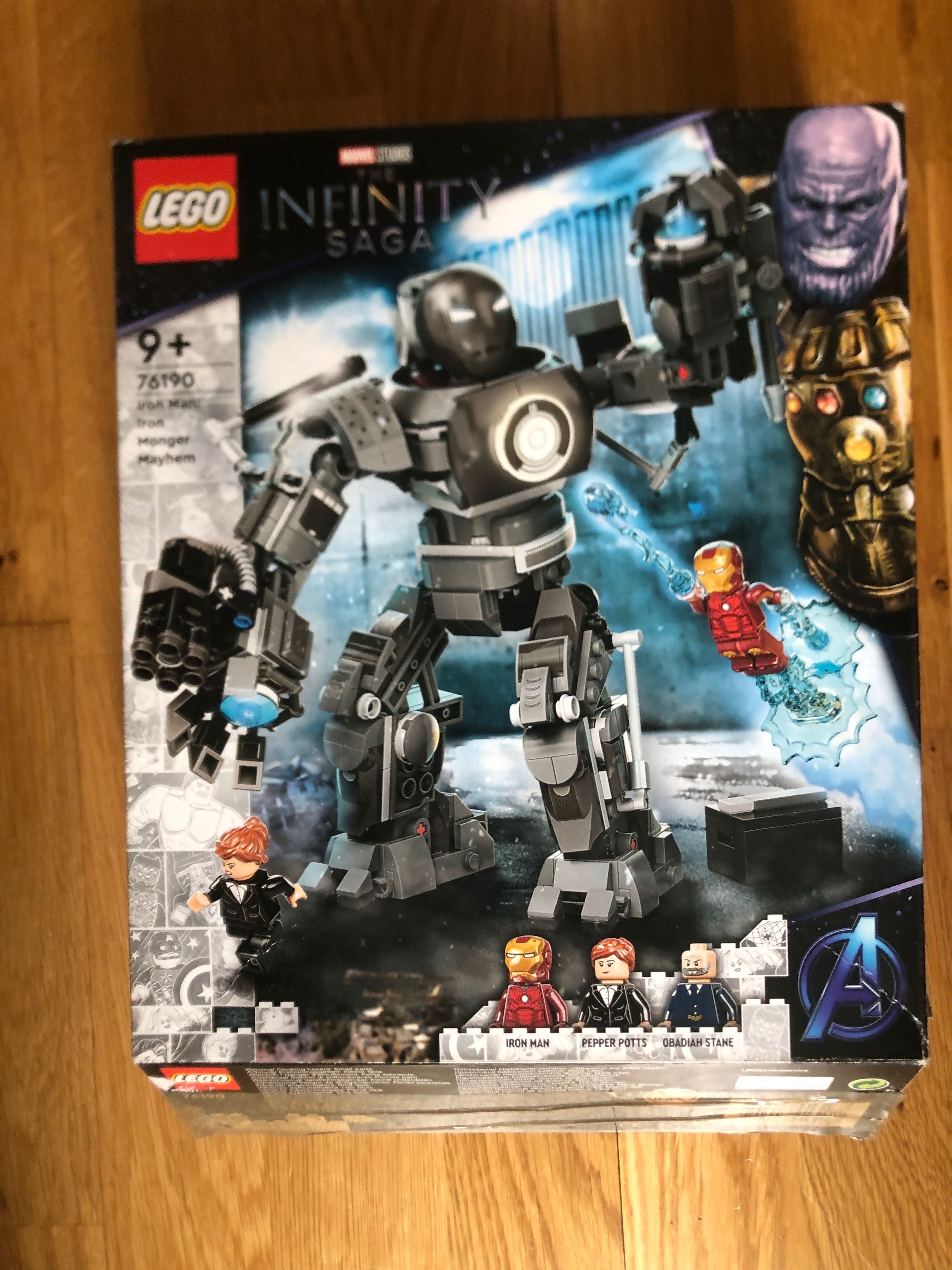 Zestaw lego 76190 infinity saga +prezent