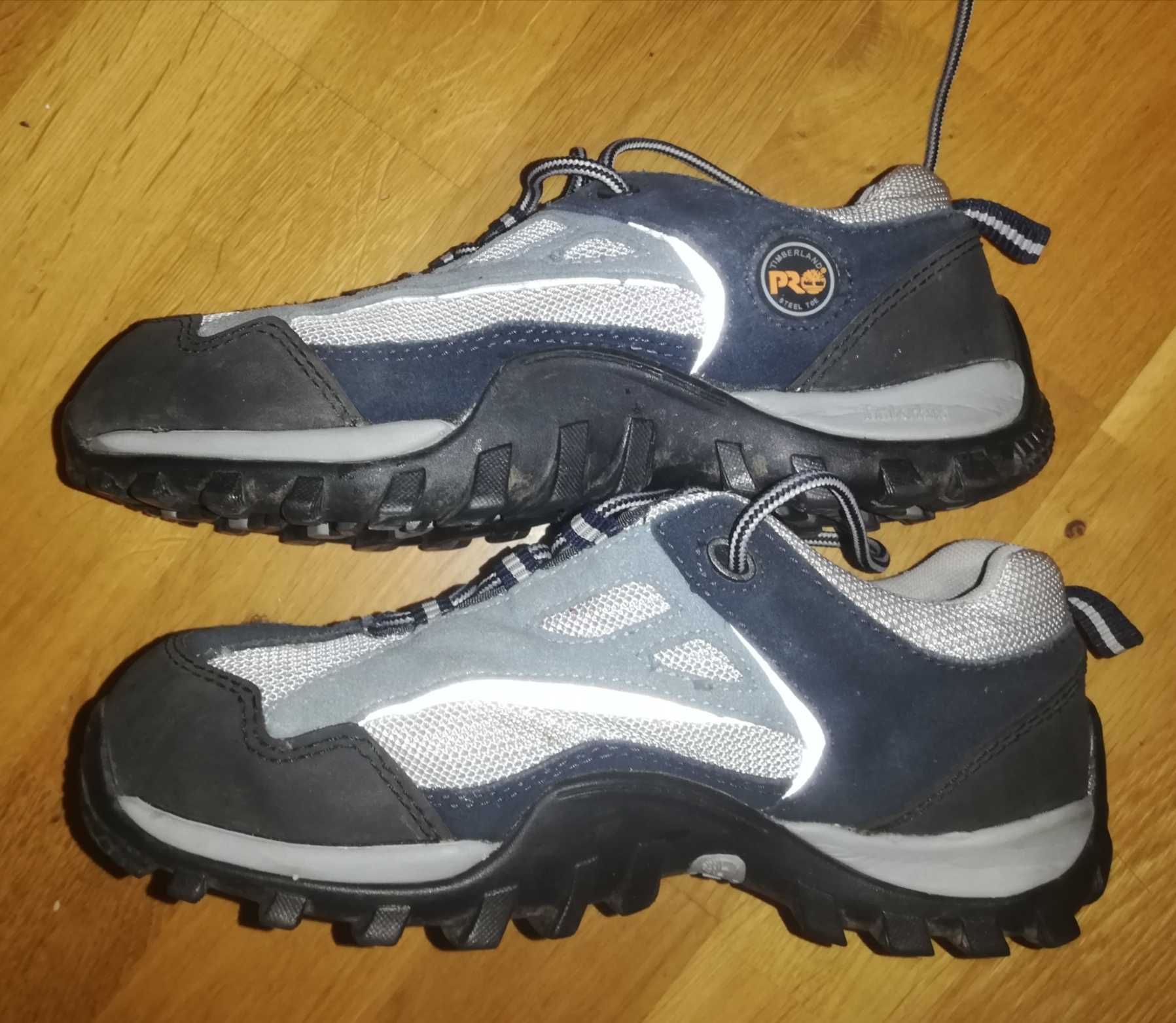 Buty robocze 39 TIMBERLAND damskie ze skóry wzmacniane czubki.