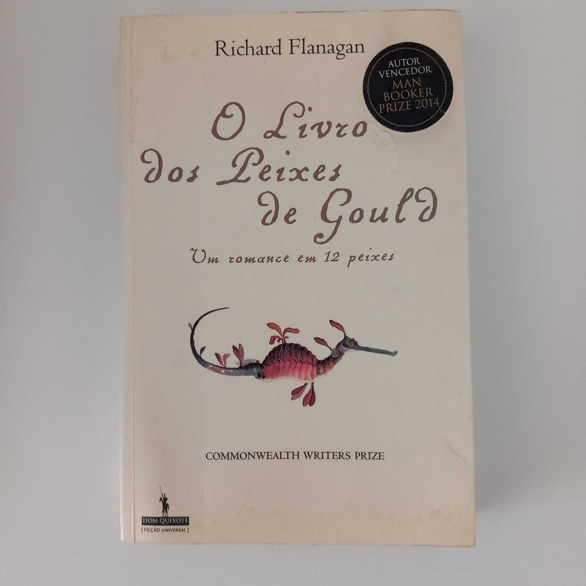 O Livro dos Peixes de Gould de Richard Flanagan 3,5€