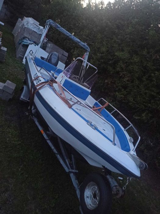 Sprzedam motorówkę, łódkę motorową, Yamaha 50KM
