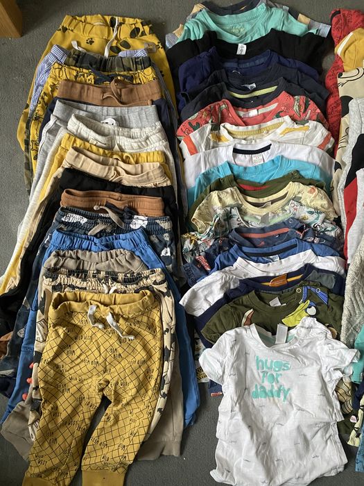 Paka ubran dla chlopca 86-92