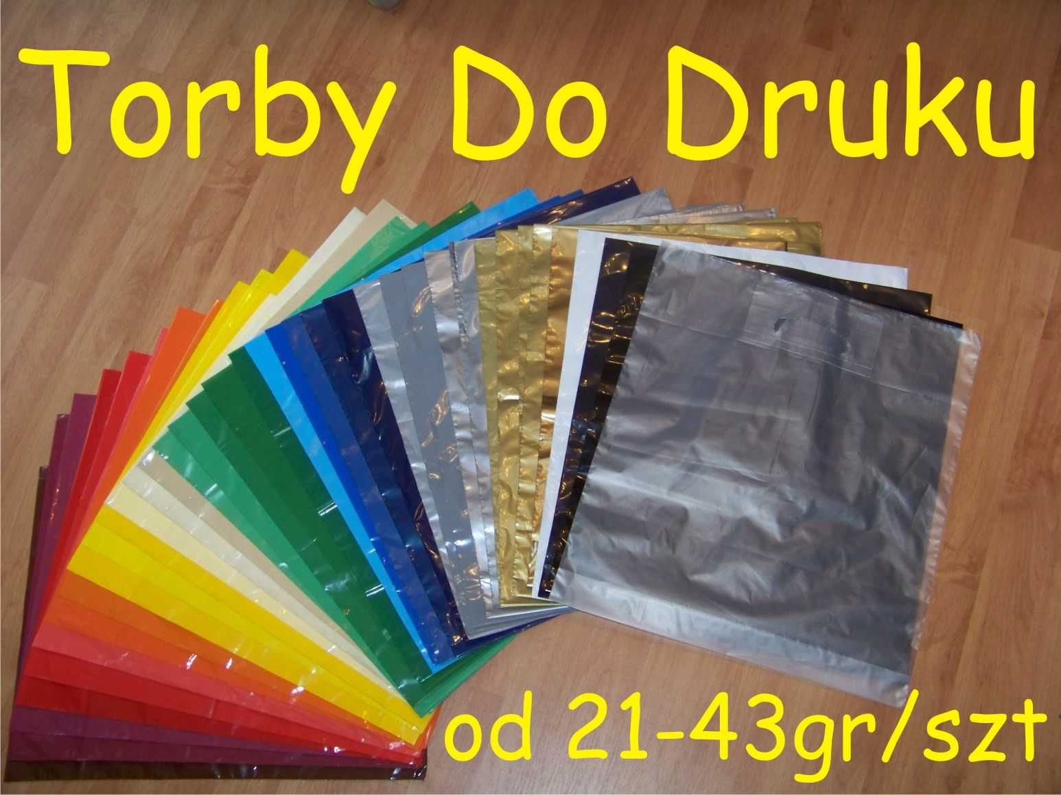 Torby foliowe Reklamówki duże DKT 60x70x0,045 mrożone mocne 100szt