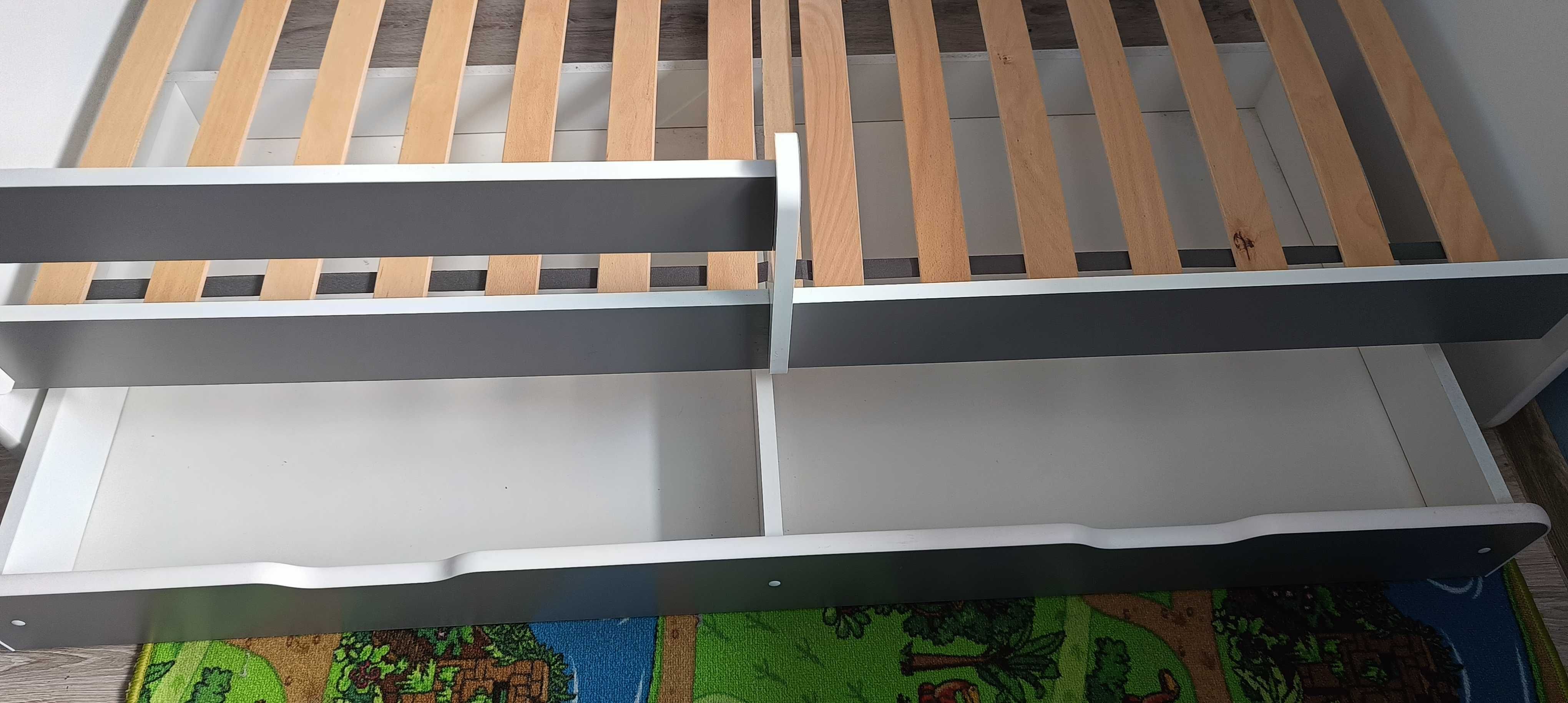 Łóżko młodzieżowe 160x80+ materac i dodatki