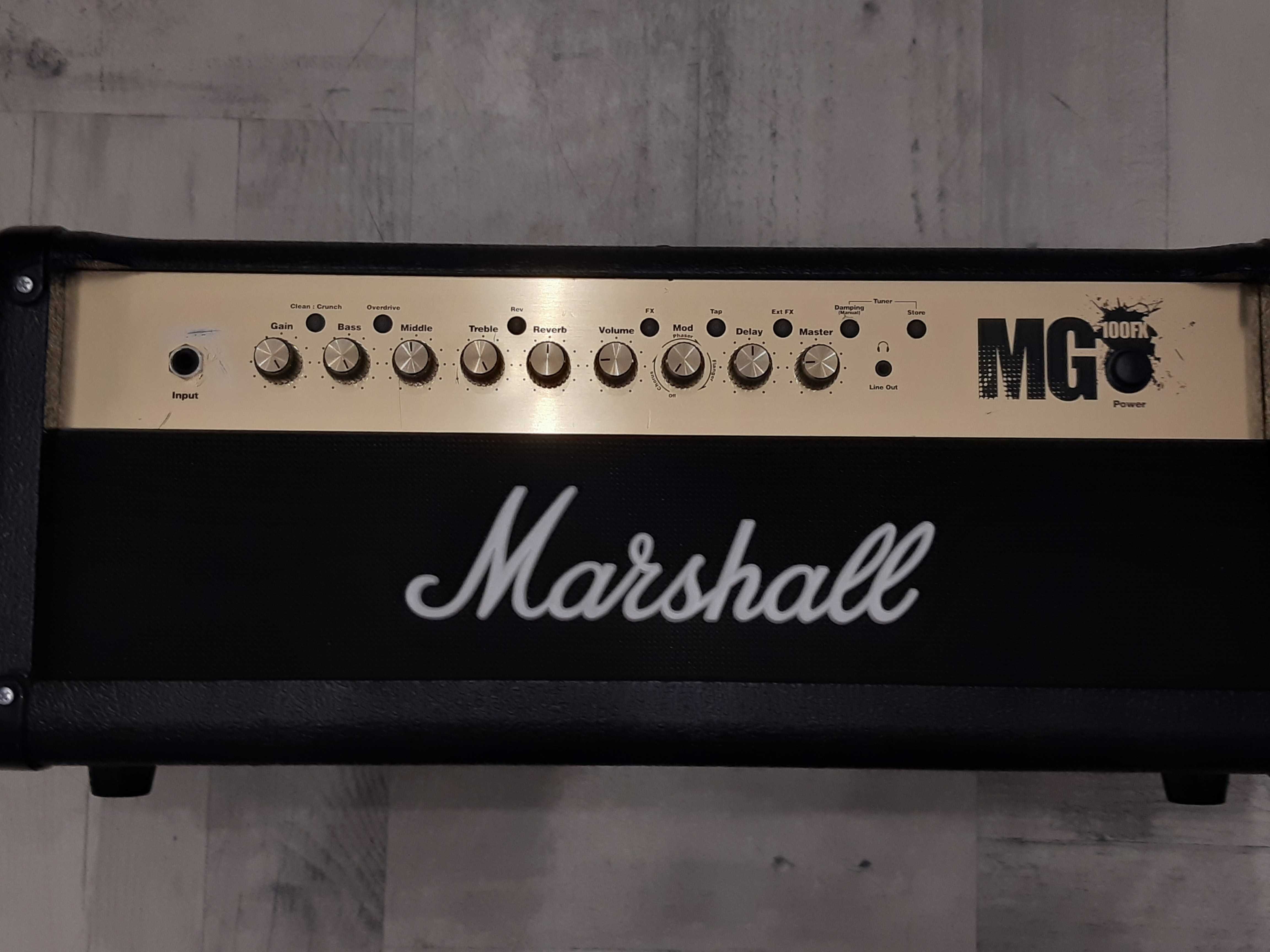 Wzmacniacz Gitarowy Marshall MG100FX-head-efekty -wysyłka Free-zamiana