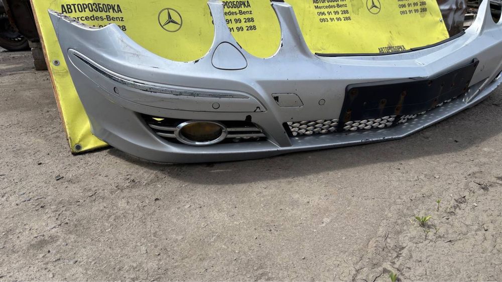 Бампер w211 mercedes рестайл цвет 775
