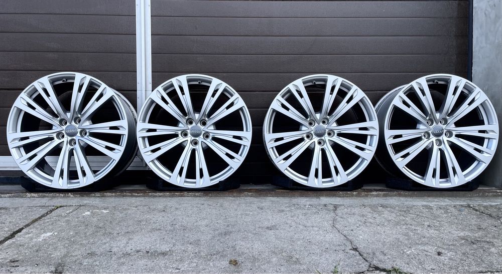 4x felgi aluminiowe 5x112 r20 et40 9J Alufelgi Oryginał Audi 20” TPMS