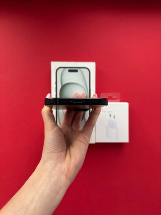 iPhone 15 128gb + Комплект! Фізична сім! Айфон 15