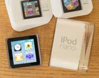 iPod nano 6, 16 GB, grafitowy + silikonowe etui