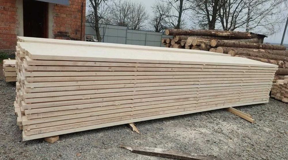 Пиломатеріали рейка 140*20*3м (доска, дошка, балка, брус кроква)
