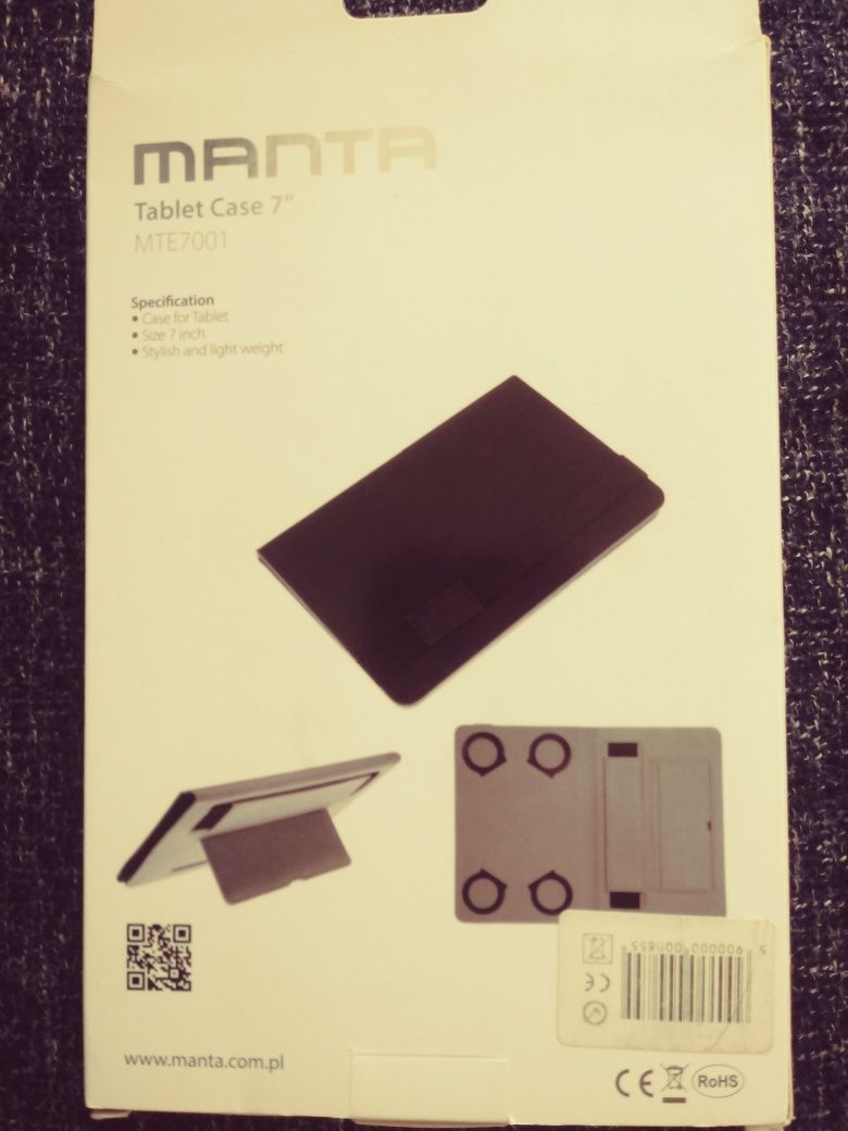 Etui / case 7 cali Manta - nowe