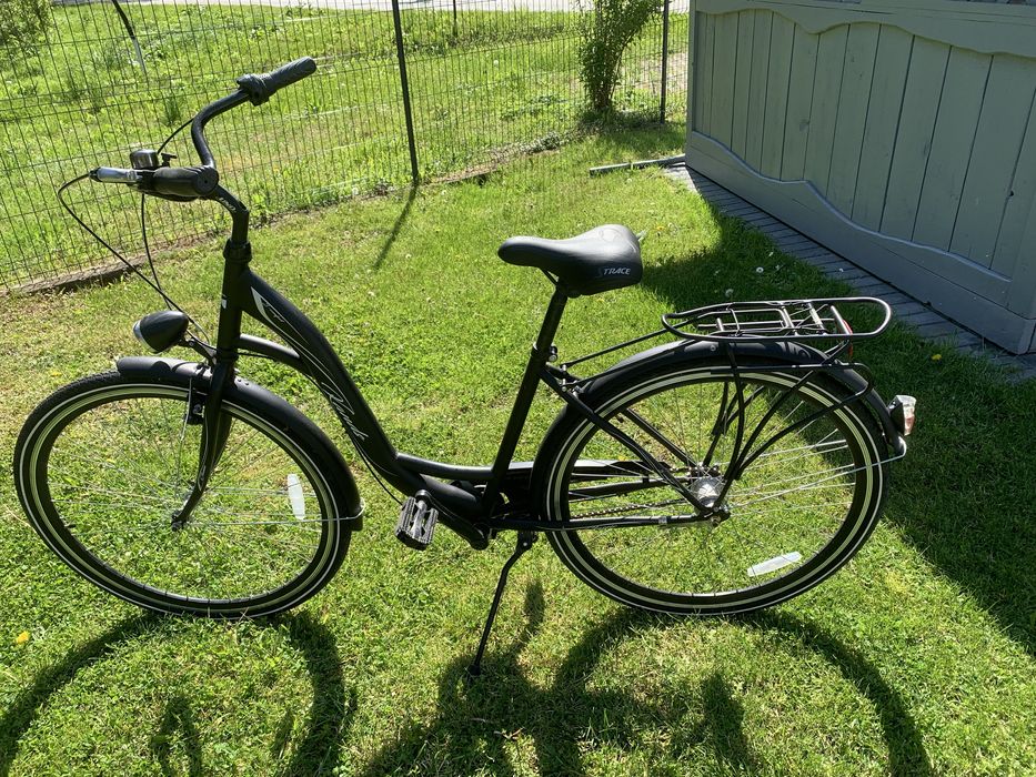 Rower miejski Kands czarny mat 28”