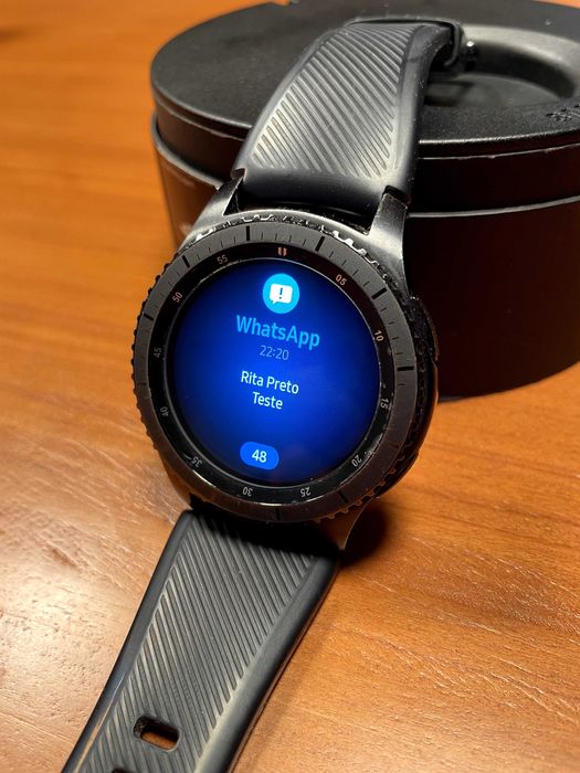 Samsung Gear S3 Frontier — Excelente Estado e Bateria Nova