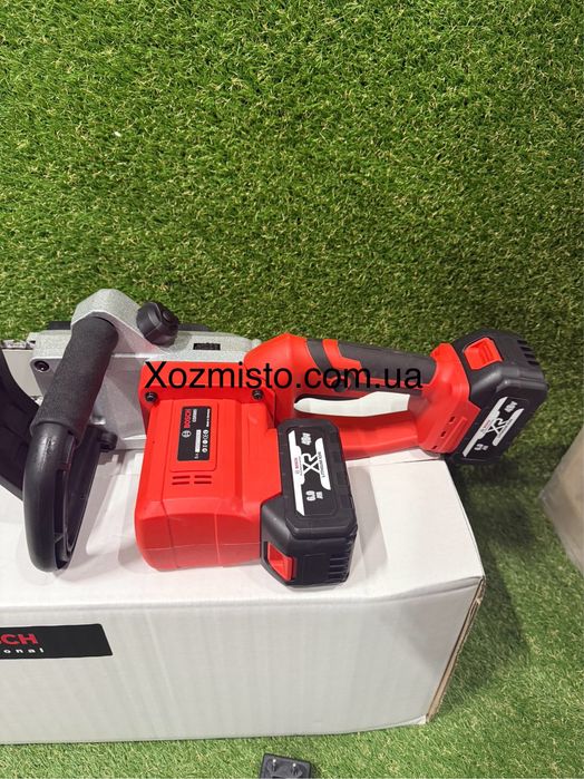 Акумуляторна безщіткова ланцюгова пила Bosch GSR885 (48V,6Ah) з 2 АКБ