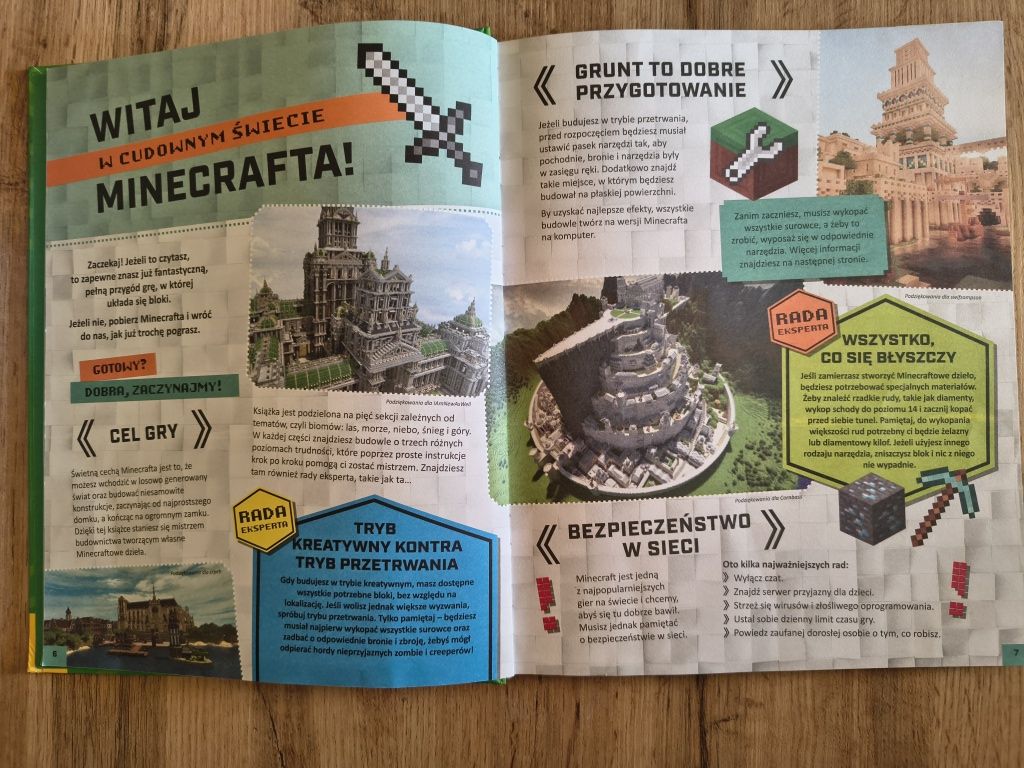 Książka Minecraft Narzędzia Mistrza Budownictwa
