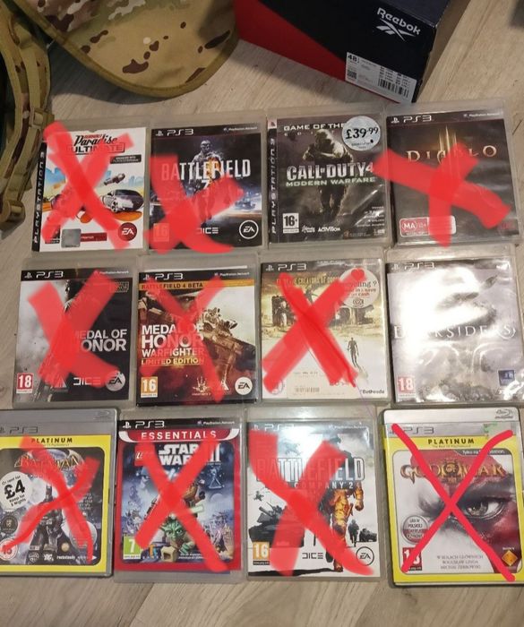 Gry na PS3 Darksiders , CoD 4 CENA DO USTALENIA