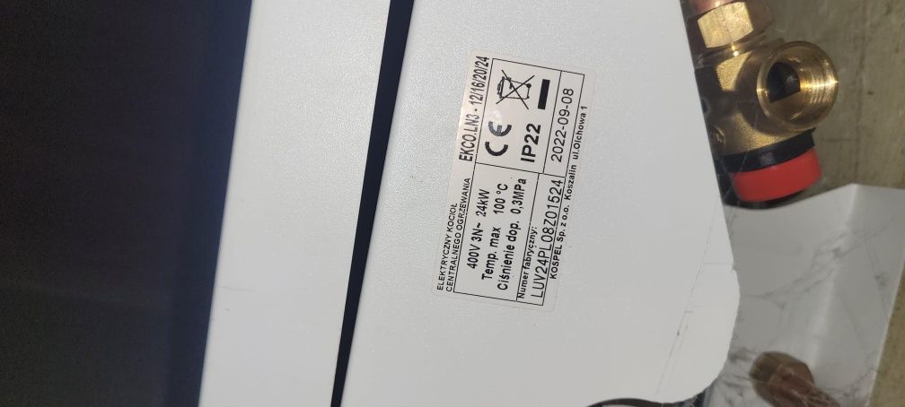 Kocioł elektryczny KOSPEL model LN3