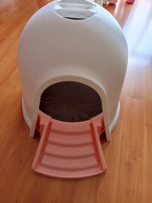 Cama iglo para gato
