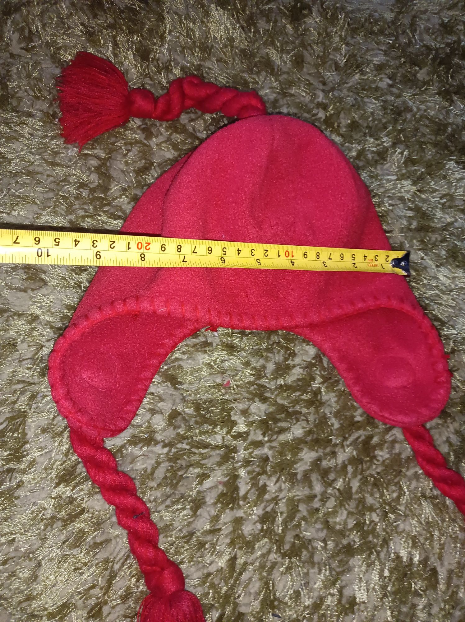 Ciepła czapka na zimę 54 cm
