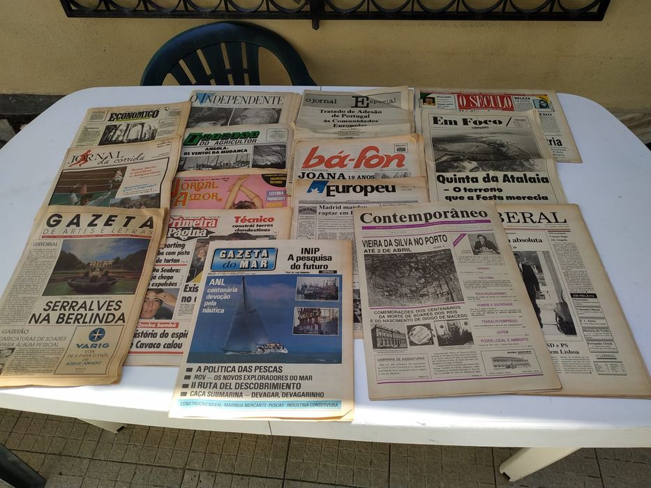 Jornais para colecionadores. Números 1. Ano 1988/1989