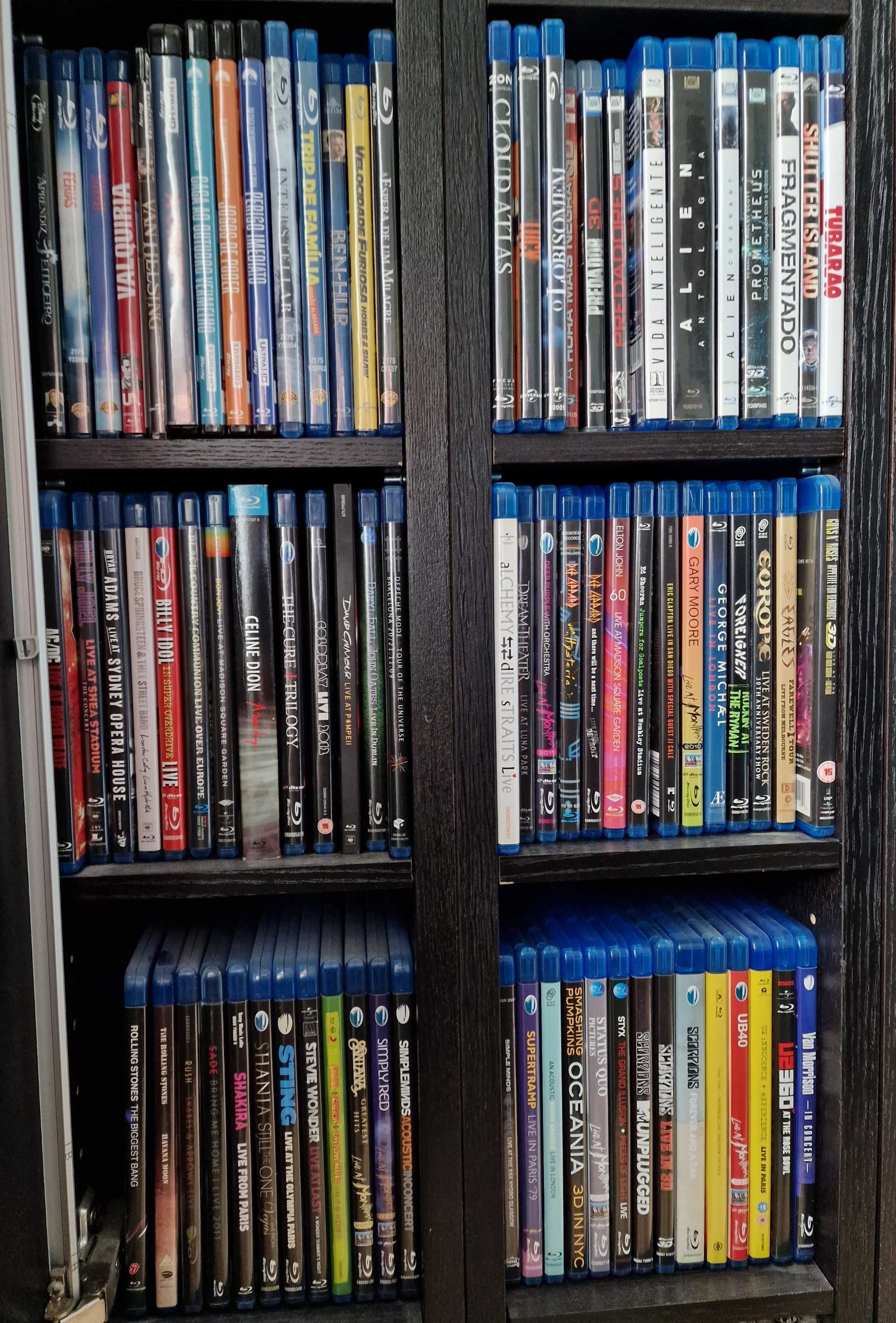 Vários filmes em Blu-ray / Blu-ray 3D (Impecáveis)