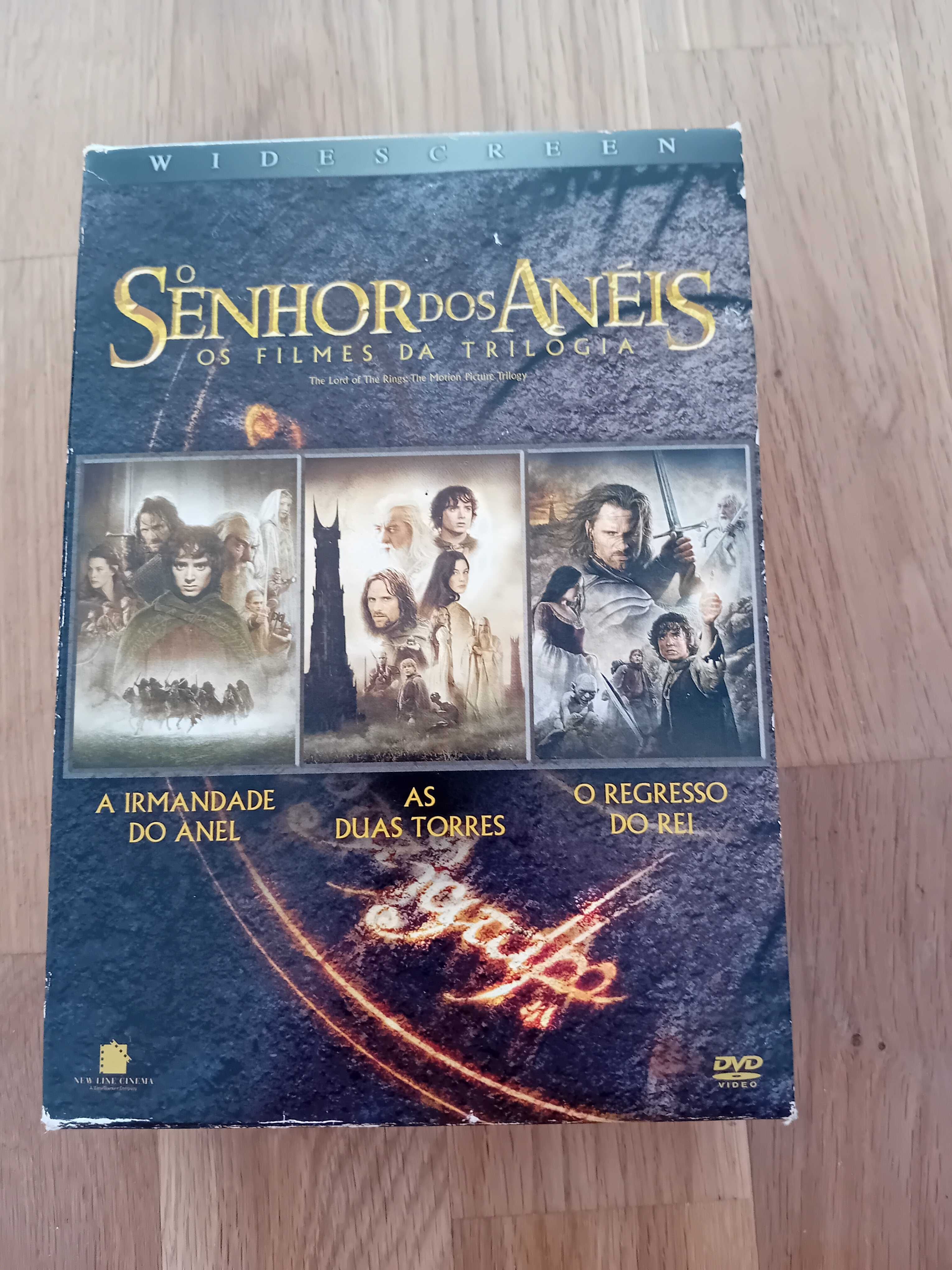 Pack 3 DVDs – O Senhor dos Anéis (Trilogia Completa)