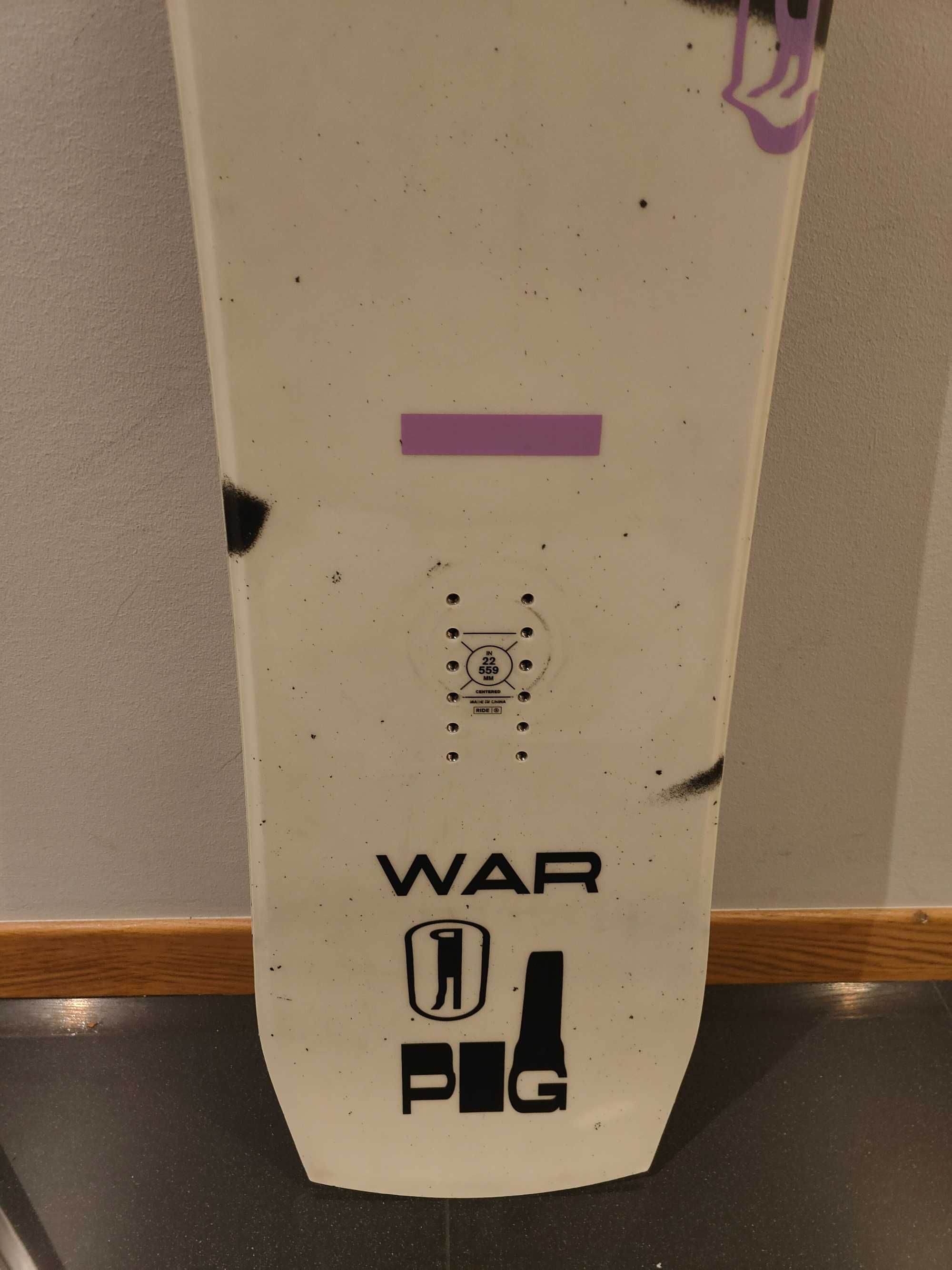 Ride Warpig 2023 prancha de snowboard