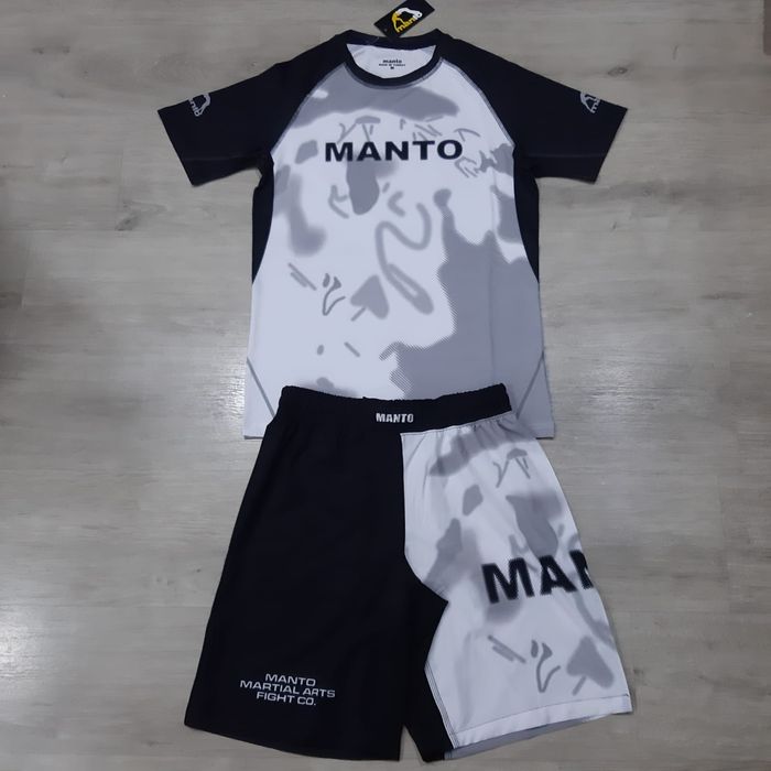 Комплект компресійний для єдиноборств, рашгард Manto футболка і шорти