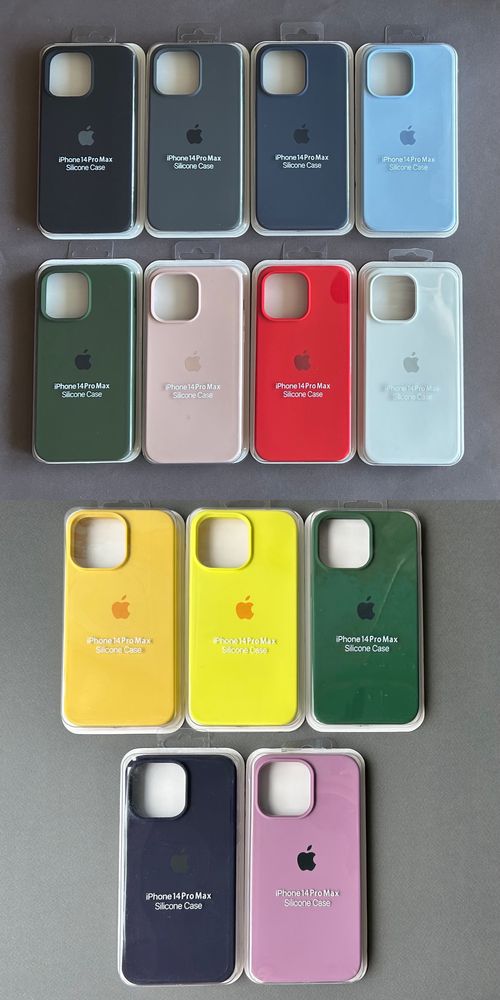 Чехол Silicone case full iPhone 14 pro max айфон силиконовый кейс