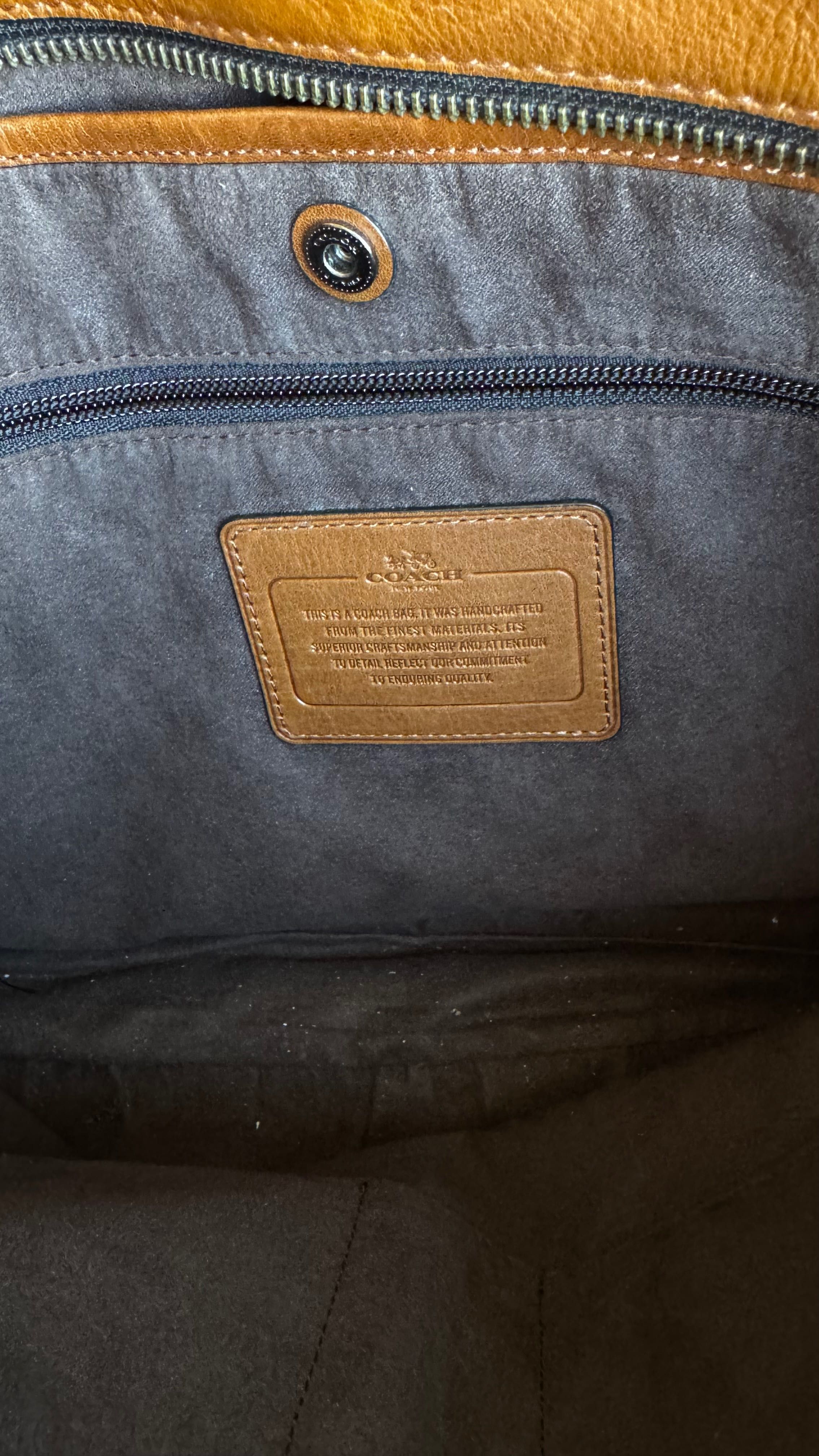 Чоловічий шкіряний брендовий портфель. Coach оригінал