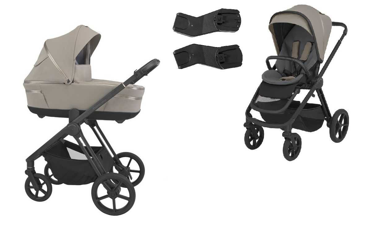 Espiro Miloo 4w1 wózek+Maxi Cosi Pebble 360 Pro+baza FamilyFix 360 Pro